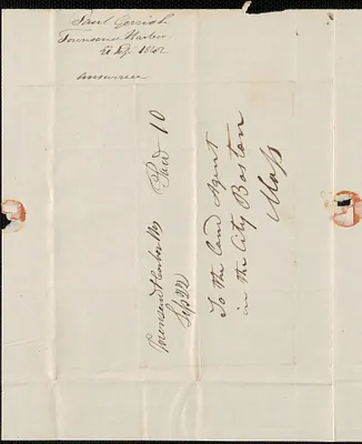 Paul Gerrish to George Coffin, 21 September 1842