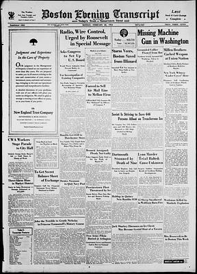 Boston Evening Transcript
