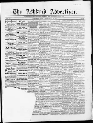 The Ashland Advertiser