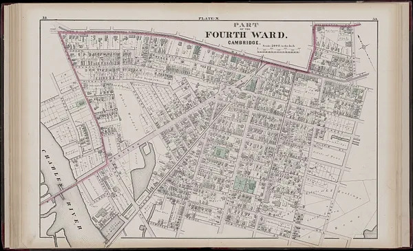 Atlas of the city of Cambridge, Middlesex Co., Massachusetts