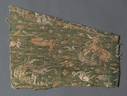 Lampas with scenes of wild animals