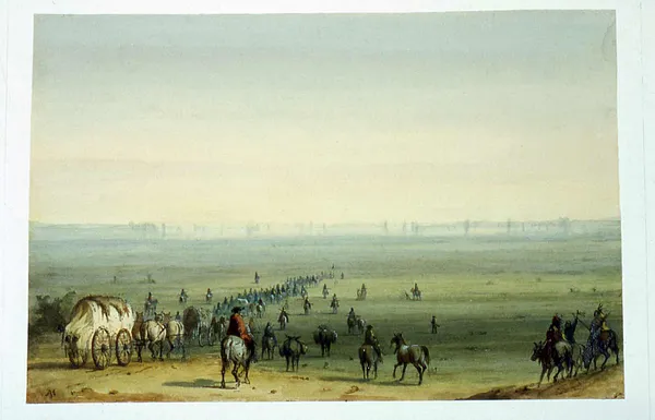 Prairie Scene: Mirage