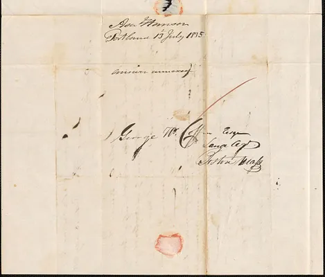 Asa Hanson to George Coffin, 13 July 1835