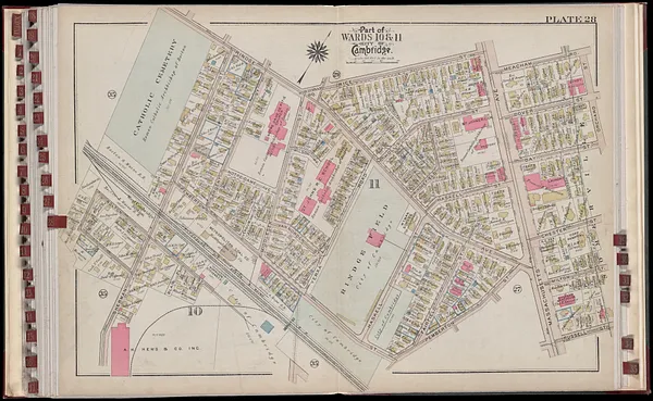 Atlas of the city of Cambridge, Massachusetts