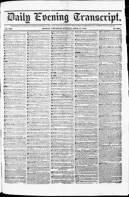 Daily Evening Transcript