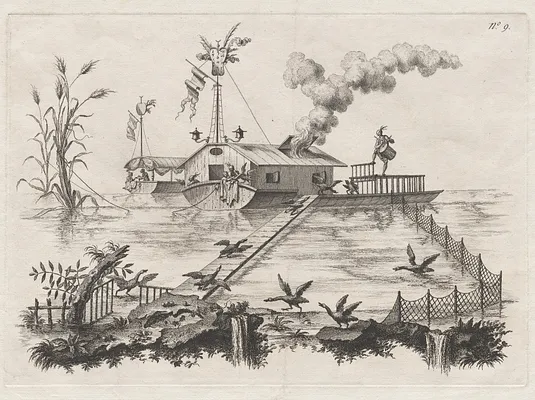 A House on Water, and a New Way to Summon Geese by the Beat of a Drum