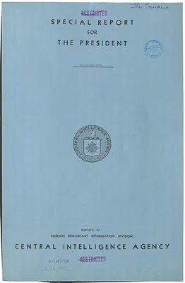 Report, Foreign Radio Reactions to the President's 26 March Address to the Latin American Foreign Ministers