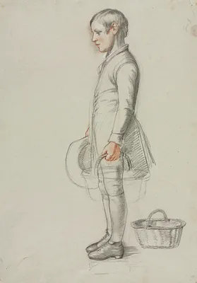 Study for "Country Cousins"