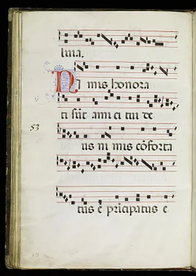 Leaf from Antiphonary