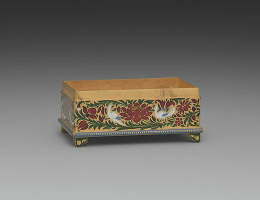 Box Decorated with Shiva, Vishnu, Krishna, and Ganesha