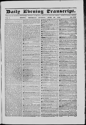 Daily Evening Transcript