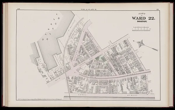 Atlas of the county of Suffolk, Massachusetts : vol. 6th including the late city of Charlestown, now wards 20,21 and 22, city of Boston : from actual survey & official records