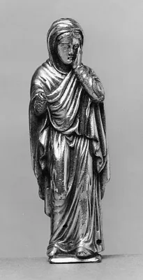 Statuette with Mourning Virgin