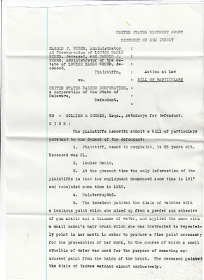 Copies of Court Documents, September , 1935