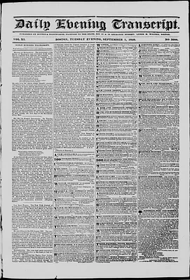 Daily Evening Transcript