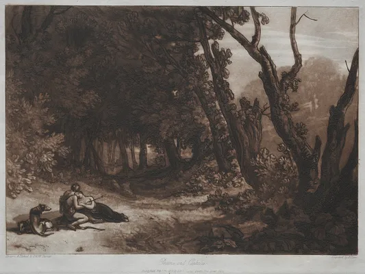 Liber Studiorum:  Procris and Cephalus