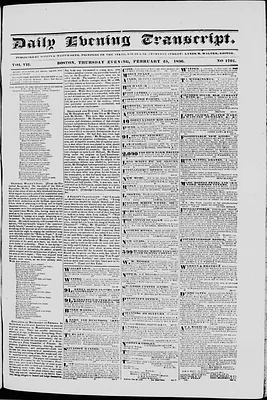 Daily Evening Transcript