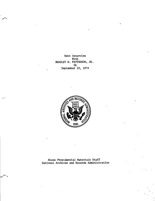 Patterson, Jr., Bradley H.