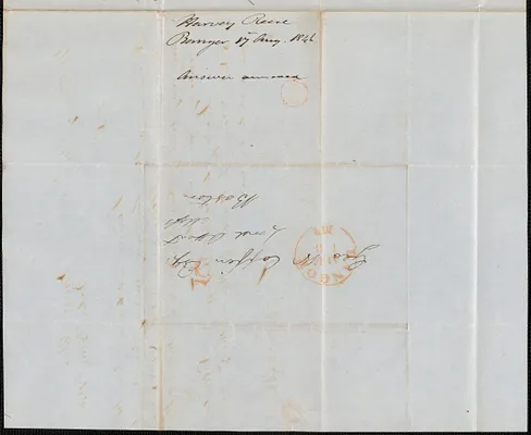 Harvey Reese to George Cofffin, 17 August 1846