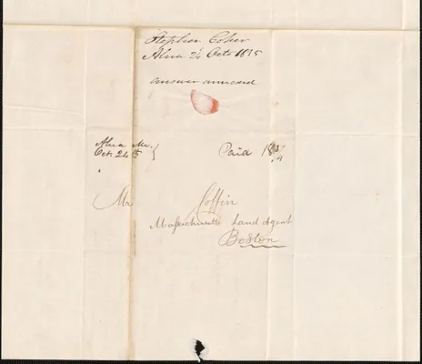 Stephen Coker to George Coffin, 24 October 1835
