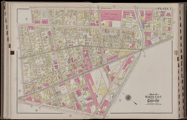 Atlas of the city of Cambridge, Massachusetts