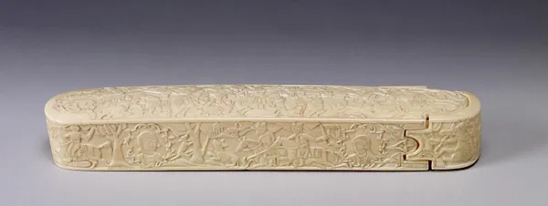 Pen-Box with Hunters and Portraits