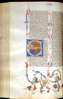 Leaf from Bentivoglio Bible