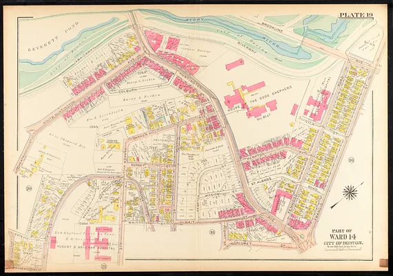 Atlas of the city of Boston, Roxbury