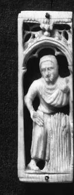 Man growing corn (part of a missing scene of the life of Christ)