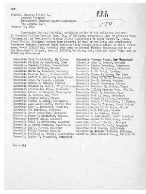 Cross Reference Memorandum