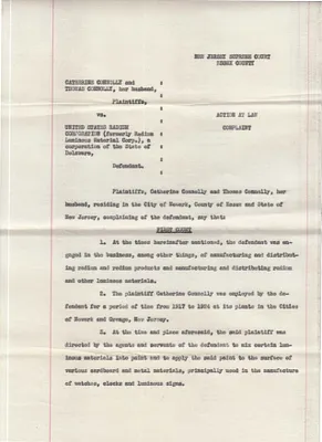 Copies of Court Documents, March 11, 1933