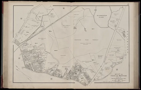 Atlas of the city of Newton, Massachusetts