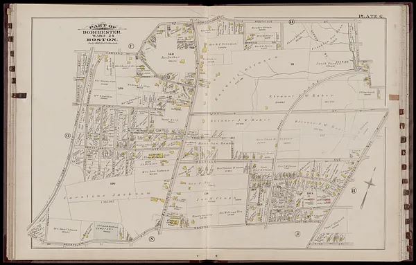 Atlas of the city of Boston : Dorchester : volume three : from actual surveys and official records