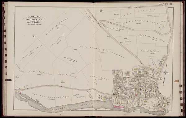 Atlas of the city of Boston : Dorchester : volume three : from actual surveys and official records