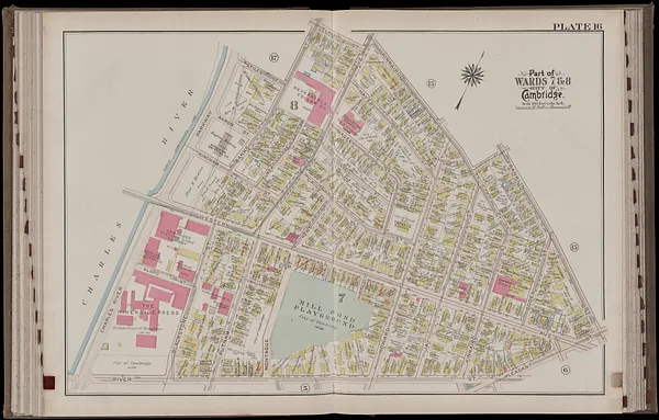Atlas of the city of Cambridge, Massachusetts