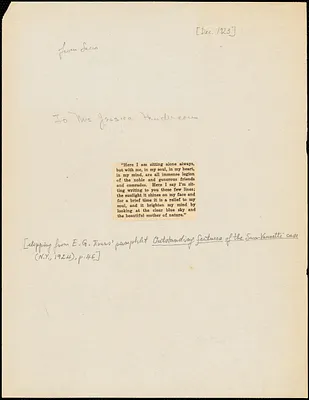 Nicola Sacco printed extract, [Dedham, December 1923]