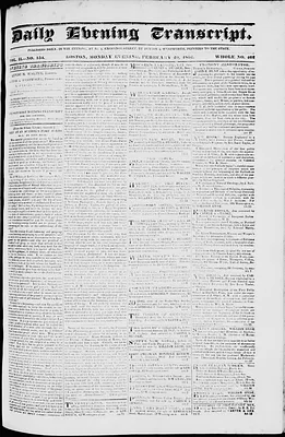 Daily Evening Transcript