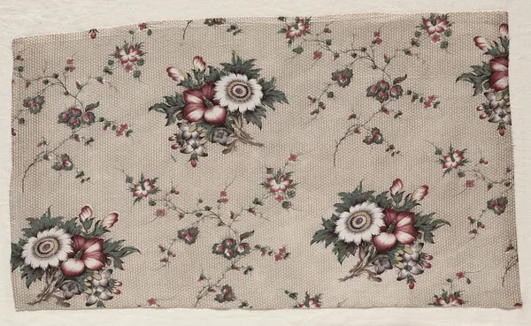 Glazed Chintz Fragment