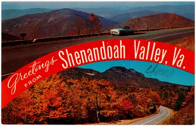 Greetings from Shenandoah Valley, Va.