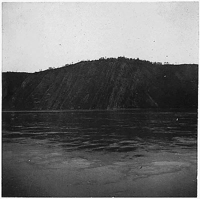 Rock formation, Yukon River. 1901