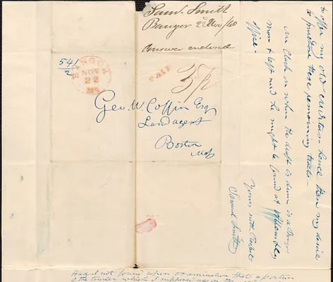 Samuel Smith to George Coffin, 22 November 1840