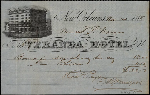 Miscellaneous household receipts
