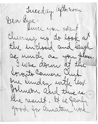 Letter from Arry M. Calhoun to Bess W. Truman