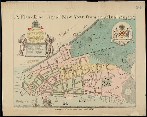 A plan of the city of New York from an actual survey