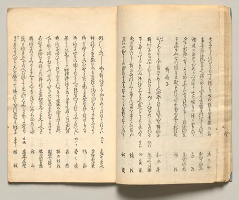 Spread Twelve from Volume Three of People of Japan in Light Verse (Kyōka)