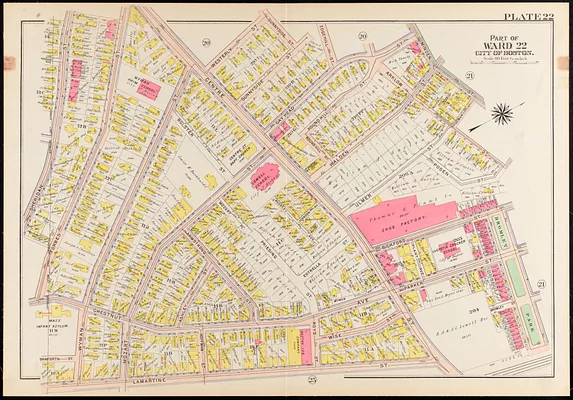 Atlas of the city of Boston, Roxbury