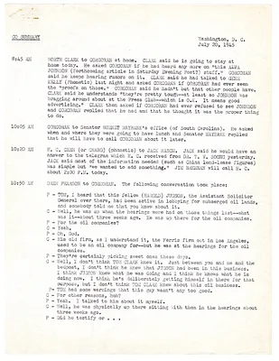 Summaries of Telephone Conversations