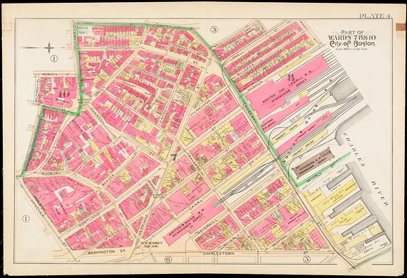 Atlas of the city of Boston : city proper and Roxbury