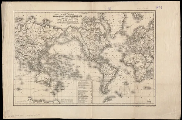 P. McD. Collins' proposed overland telegraph