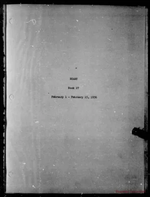 Volume 17, February 1 – February 15, 1936